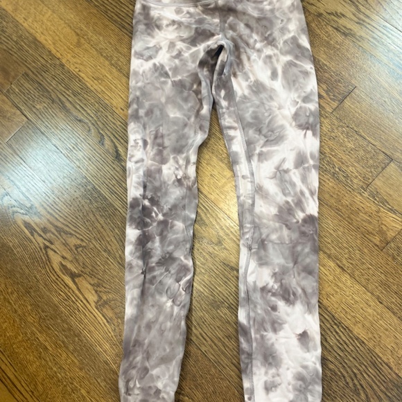 🟫🩵PACK OF 2🩵🟫~Lululemon 25” Align Pants, Blue and Brown Pattern (see descr.) - Picture 4 of 8